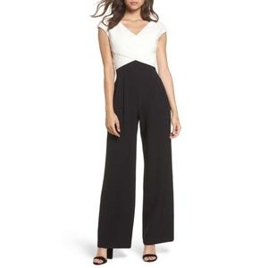 Eliza J Jumpsuit - Petite Colorblock Jumpsuit NWT!